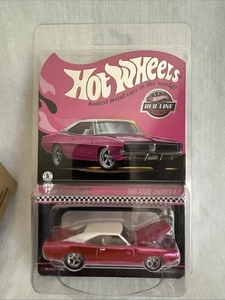 2025 Hot Wheels Red Line Club RLC Exclusive 1969 Dodge Charger R/T  Pink (Z03) - Picture 1 of 3