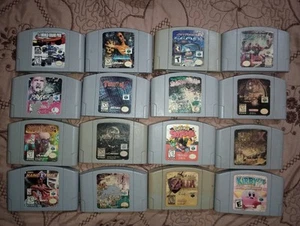 (16) Nintendo 64 N64 Game Cartridge Lot. 16 Games. Tested And Working - Picture 1 of 2