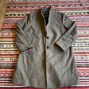 Men's Size XL Zara Wool Mix Over Coat 🍁 - Picture 1 of 2