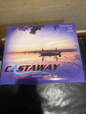 1:24 CASTAWAY NITRO DALE EARNHARDT 2003 BOAT & TRAILER SILVER SELECT New in Box  - Image 1 of 4