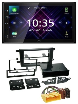 JVC DAB 2DIN MP3 Bluetooth USB Autoradio für Mazda CX-9 TB1 2007-2009 - Bild 1 von 4