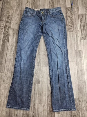 X2 Jeans Womens 8 Curvy W31 Blue Regular Rise Straight Leg Stretch Denim Pants - Image 1 of 4