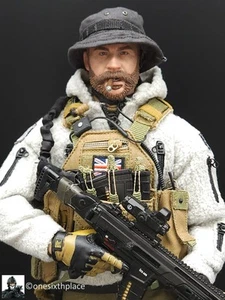 Figura de acción Bravo 0-6 escala 1:6 personalizada Call of Duty Captain Price 12" - Imagen 1 de 14