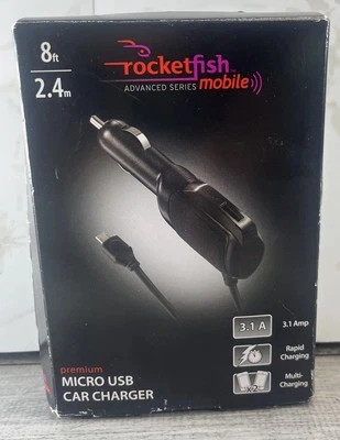 NEW Rocketfish Mobile Micro USB Vehicle Charger RF-PMC55 — 第 1/4 张图片