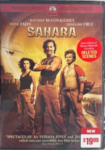 Sahara (2005) (Action/Adventure) Penélope Cruz - DVD (New/Sealed) +4HRS Bonus - Picture 1 of 2