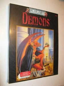 Demons box SW Role Aids Mayfair AD&D Advanced D&D 1E RPG - Imagen 1 de 2