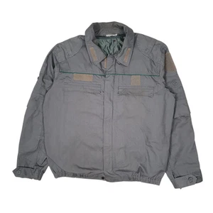 CORPO FORESTALE DELLO STATO Workwear Jacket Coat Italian Military Ripstop Mens L - Picture 1 of 6