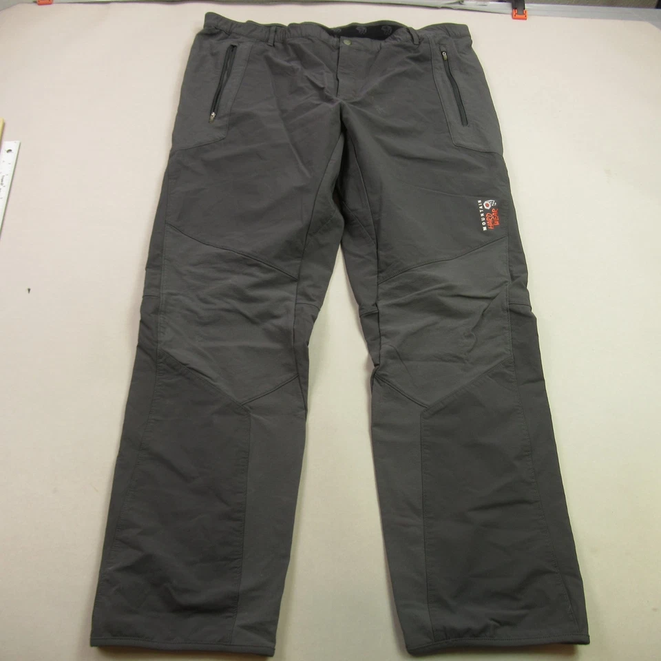 Mountain Hardwear Pants Mens 2XL Lightweight Cargo Pockets Gray Casual - Image 1 of 4