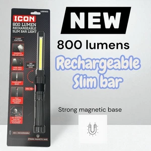 3 in 1 800 Lumen LED Rechargeable Work Light Foldable Slim Bar Light Magnetic - Picture 1 of 8