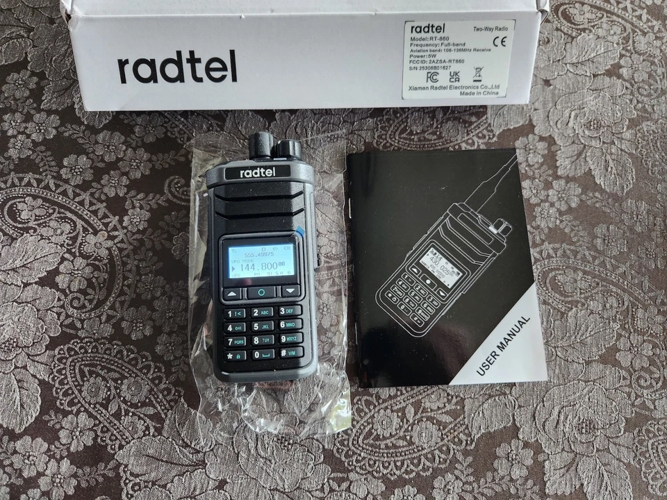 Radtel RT-860 Handfunkgerät HF SSB Receiver Walkie Talkie Amateurfunk VHF UHF - Bild 1 von 1