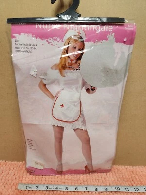 Disfraz de Halloween "Nurse Nightingale" Sexy Enfermera Talla Uno Talla Hasta 14 Juegos con disfraces NUEVO Foto 1 de 3