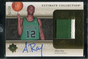 2007 UD ULTIMATE COLLECTION ALLAN RAY #URAP-AR CELTICS /25 ROOKIE AUTO BJ3 - Foto 1 di 1