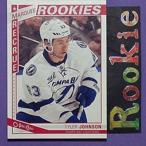 TYLER JOHNSON  RC  2013/14  O-Pee-Chee  Marquee ROOKIES #561 Tampa Bay Lightning