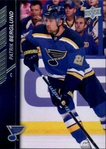 #162 Patrik Berglund - St. Louis Blues - 2015-16 Upper Deck Hockey - Image 1 of 1
