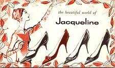 Advertising Postcard Jacqueline Shoes at Martin's Store Cedar Rapids, Iowa