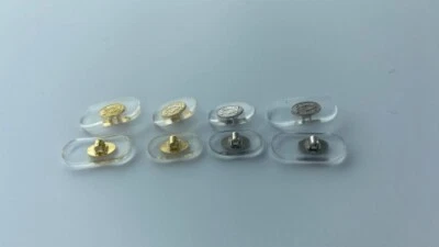 Cartier Nasenpads / Nosepads in gold/whitegold - small / big