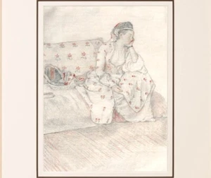 Jean-Étienne Liotard Old Master Drawing French Turkish Ottoman English Swiss - Picture 1 of 3