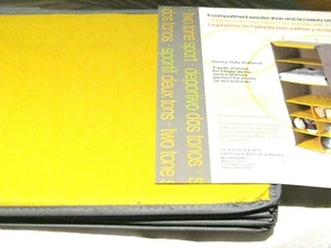9 Shelf Sweater Shoe Holder Yellow Storage Canvas Hang Closet Organizer Sturdy - Picture 1 of 3