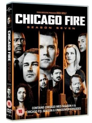 Chicago Fire Season 7 DVD Eamonn Walker 2019 Free UK P&P Value Guaranteed - Image 1 of 4