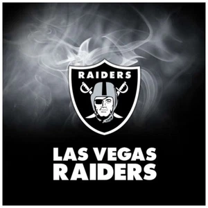 Las Vegas Raiders (Smoke) LOGO POSTER 24 X 36 INCH Sweet! - Picture 1 of 2