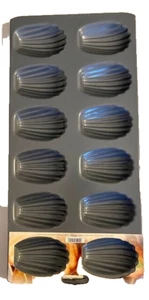 Bandeja de galletas de té francés Madeleine Pan almeja concha marina resistente antiadherente 12 cavidades - Imagen 1 de 2