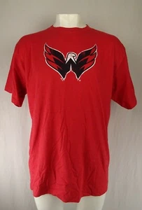 Washington Capitals Men's Big & Tall S/S Distress Tee - Red/Heather NHL - Picture 1 of 6