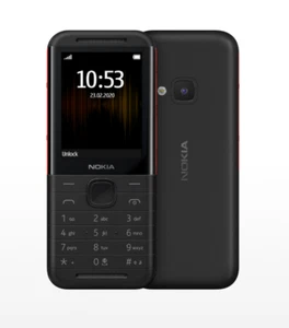 Nokia 5310 Black Keypad Phone MP3 Player Dual SIM Wireless FM Radio Rear Camera - Picture 1 of 8