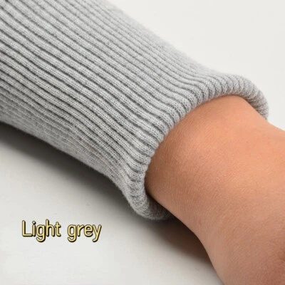 1PC 40CM Ribbed Cuffs Soft Stretch Knit Fabric for Coat Trousers Accessory Multi - Image 1 of 4