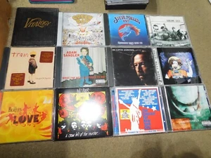 ROCK CD LOT 12 INCUBUS GREEN DAY DISTURBED SUBLIME VITALOGY BEATLES TRAIN KELLY - Picture 1 of 12