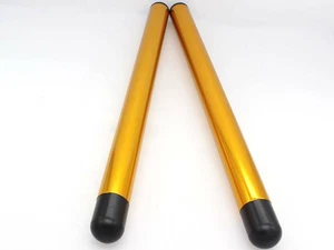 FXCNC Gold Replacement Handlebars Clip-on 22mm Fork Tube Handle Bars Motorcyle - Picture 1 of 9