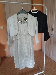 Yessica C&A Festkleid Damen Gr. 40 + 2 Bolero - Bild 1 von 4
