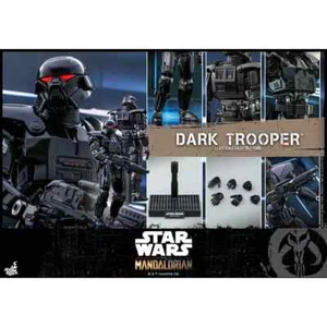 Figura de acción anime HotToys 1/6 TMS032 Dark Trooper Star Wars Mandalorian 12" - Imagen 1 de 23