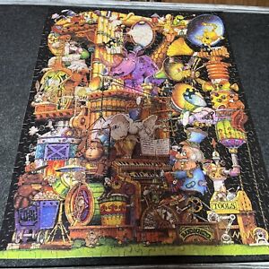 Vintage Springbok The All-Star Calliope Band Jigsaw Puzzle - Missing 4 Pieces