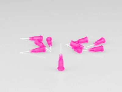 JConcepts RM2 Thin Bore Glue Tip Needles (Pink) (10) (JCO8123) - Image 1 of 2