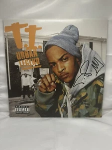TI Aka TIP Autograph Signed  Urban Legend Vinyl Record LP - Picture 1 of 4