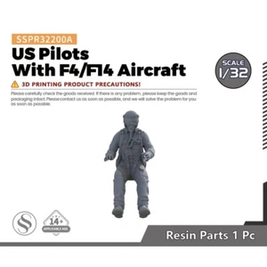 SSMODEL SSPR32200A 1/32 US Pilots With F4/F14 Aircraft - Picture 1 of 3