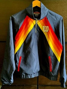 WILSON WINDBREAKER -Sz L- PULLOVER FOREVER 21 POLYESTER UNISEX-GENTLY PREOWNED - Picture 1 of 6