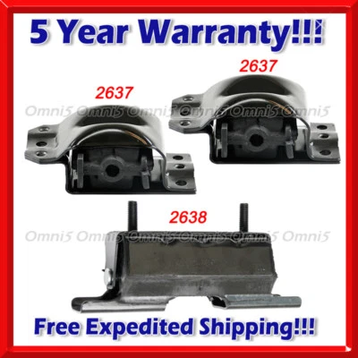 M381 适用于 1992 - 99 雪佛兰/吉姆西 K1500 Suburban 5.7L 升 6.5L 升 4WD 电机和变速器安装 — 第 1/3 张图片