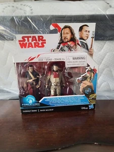 Hasbro Star Wars Force Link Chirrut Imwe & Baze Malbus 2-Pack Action Figure - Picture 1 of 9