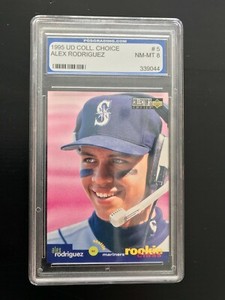 1995 Collector’s Choice Alex Rodriguez Rookie Class PGS 8 NM-MT #5