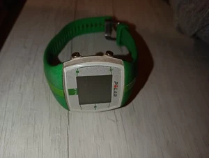 Polar FT4 Digital Watch/Heart Rate Monitor Green + Extra battery - Foto 1 di 3