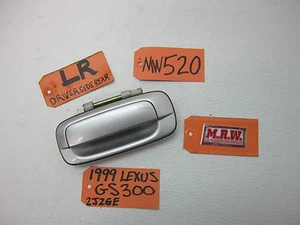 DOOR HANDLE LEFT BACK REAR OUTER SILVER DOOR PANEL L for 98-05 GS300 GS400 GS430 - Picture 1 of 3