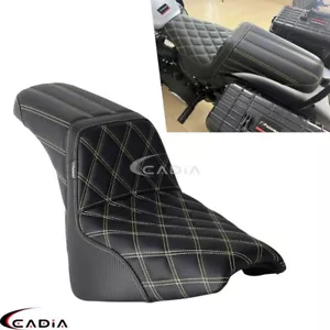 2-Up Seat Gel Pad For Harley Softail Standard FXST FXBB FXBBS FLHC FLDE 2018-'24 - Imagen 1 de 12