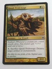 Magic the Gathering Alara Reborn 1x QASALI PRIDEMAGE Green White Com NM Creature