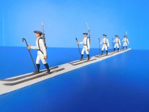 CBG MIGNOT / LA GRANDE GUERRE / BEL ENSEMBLE DE CHASSEURS ALPINS avec SKIS - Imagen 1 de 8