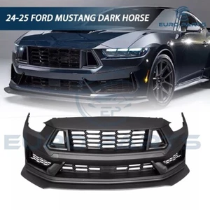 For Ford Mustang 2024-2025 Primer Dark Horse Style Front bumper cover kit - Picture 1 of 8
