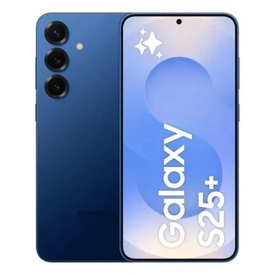 SAMSUNG Galaxy S25 Plus + AI Smartphone 256 Go Bleu nuit TÉLÉPHONE DÉBLOQUÉ OPÉR - Photo 1/3
