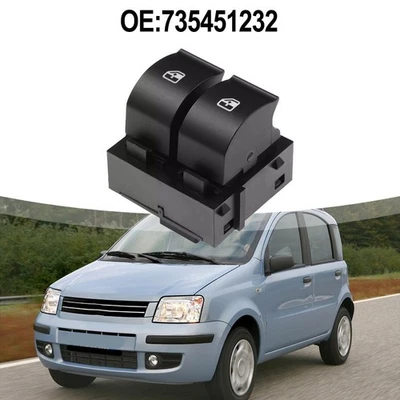 OEM Electric Window Lift Switch for Fiat 2005 2008 Part Number 735451232 - Image 1 of 4