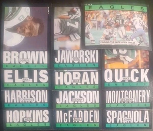 1985 Topps Master Team Set 12/12 Philadelphia Eagles Quick Hof Jaws NM/MT 06229 - Bild 1 von 14