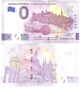 Slowakei - 0 Euro 2025 Stempelglanz Banska Bystrica Lemberg - ZP - Bild 1 von 1